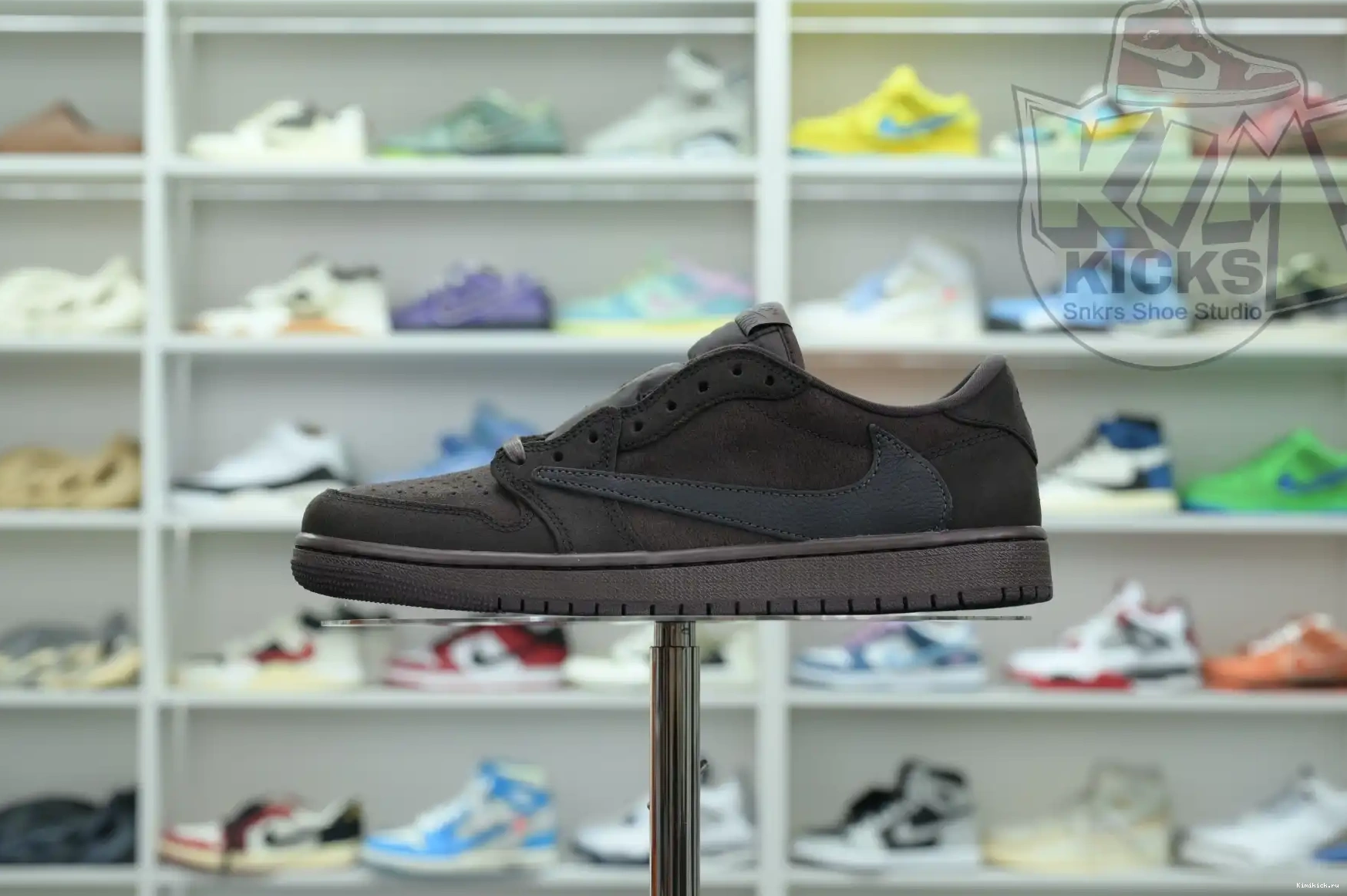 Air 1 x Jordan OG“Velvet Scott Kimikick Brown” Jordan Low Travis 0403